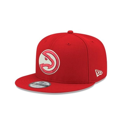 Atlanta Hawks Gorra | New Era NBA Basic 9fifty Snapback Cap Mexico - Rojos
